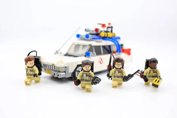 Lego Minifig met verschillende pose — Stockfoto