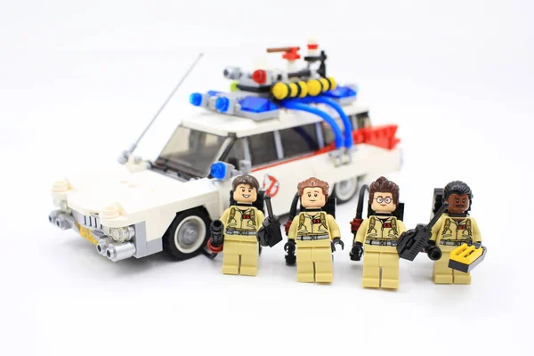 Lego Minifig met verschillende pose — Stockfoto