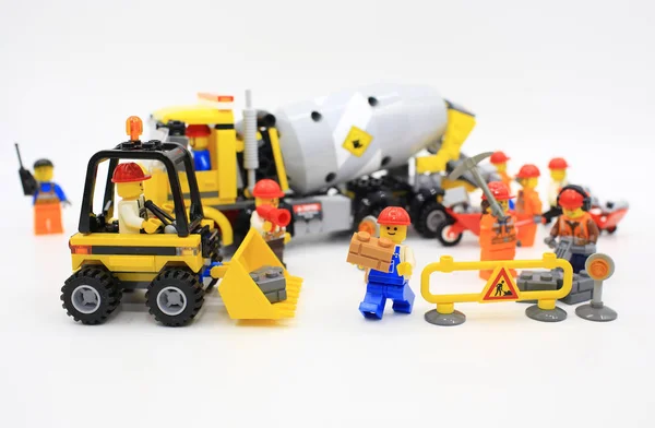 Lego labor force — Stock Photo, Image