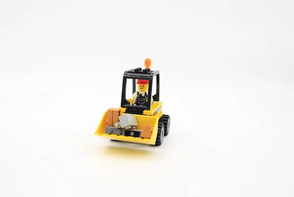 LEGO pracovní auto — Stock fotografie