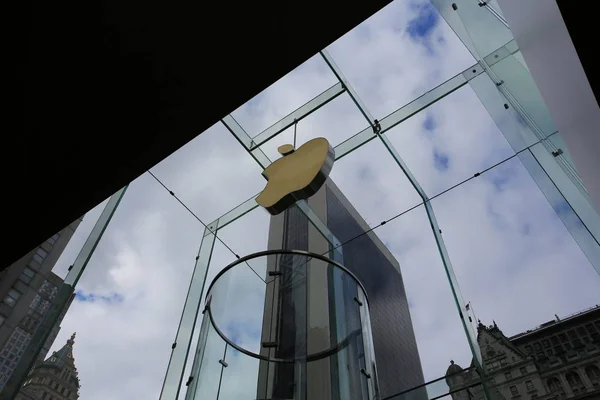 Apple Store em Nova York — Fotografia de Stock