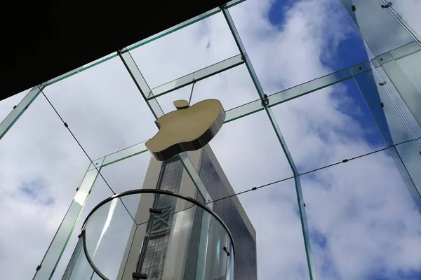 Apple Store em Nova York — Fotografia de Stock