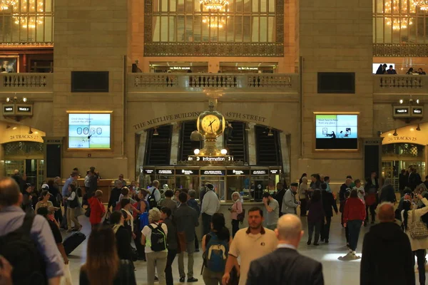 Grand central terminal clock — Stock Photo, Image