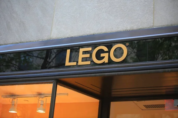 LEGO obchody v New Yorku — Stock fotografie