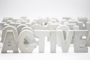 word'ün blok: etkin