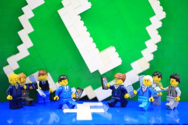 Hong Kong; 1 Kasım: 1 Kasım 2017 tarihinde hong Kong şehir lego seti lego minifigure. Lego popüler bir çizgi vardır ama Danimarka Lego Group tarafından üretilen plastik inşaat oyuncaklar