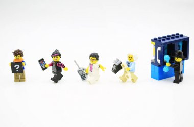 Hong Kong; 1 Kasım: 1 Kasım 2017 tarihinde hong Kong şehir lego seti lego minifigure. Legos popüler bir çizgi vardır ama Danimarka Lego Group tarafından üretilen plastik inşaat oyuncaklar
