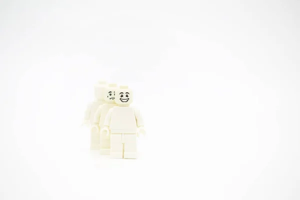 Hong Kong Nov Lego Minifigure Con Set Lego Della Città — Foto Stock