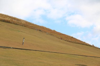  zirve, Mount Wakakusa, şehir Nara, Japonya