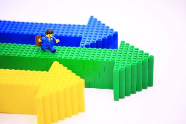 Saksı bitkisinin tepesine tırman