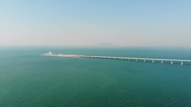 Ponte Hong Kong Zhuhai Macau — Vídeo de Stock