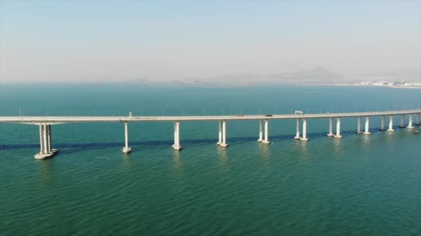 香港珠海マカオ橋 — ストック動画