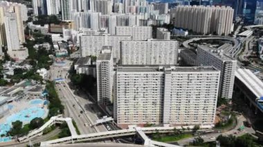 Hong Kong 'daki toplu konutlarda Choi Hong Kong.