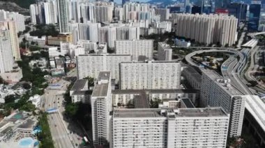 Hong Kong 'daki toplu konutlarda Choi Hong Kong.