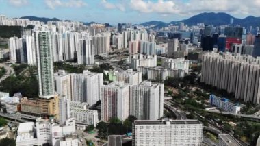 Hong Kong 'daki toplu konutlarda Choi Hong Kong.