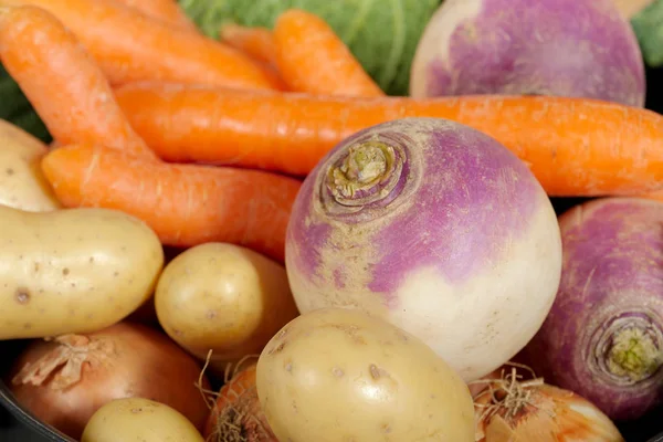 Groenten voor de bereiding van pot-au-feu — Stockfoto