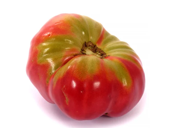 Biftek domates, üzerinde beyaz izole — Stok fotoğraf