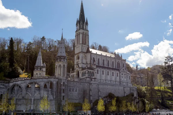Lourdes, Fransa Katedrali — Stok fotoğraf