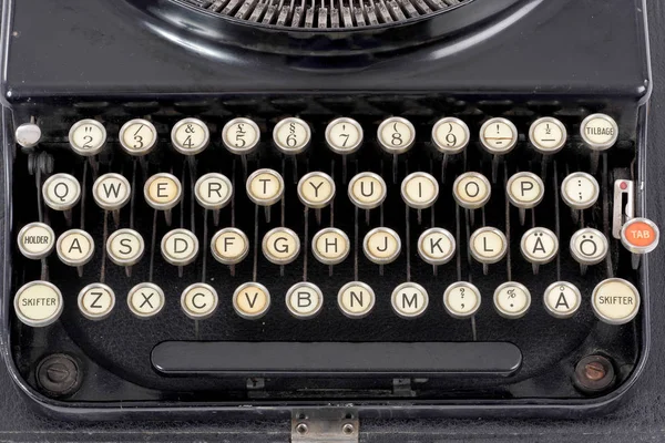 Close up old typewriter — Stock Photo, Image