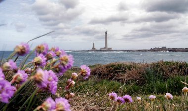 Gatteville deniz feneri. Gatteville, Normandy, Fransa