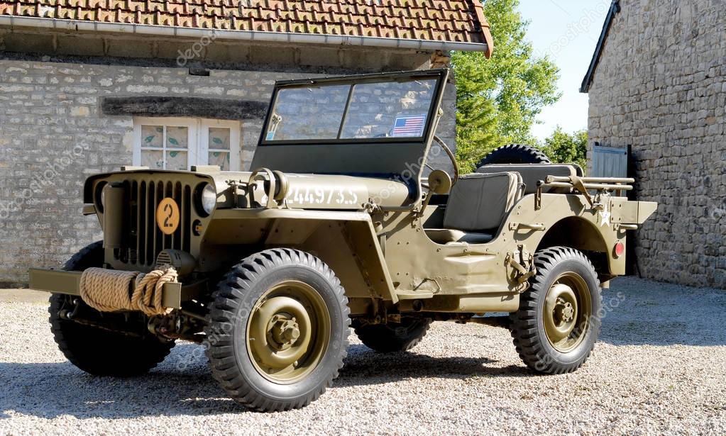 Amerykański wojskowe jeep pojazdów II wojny światowej