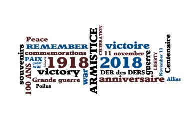 centenary of the 1918 armistice clipart