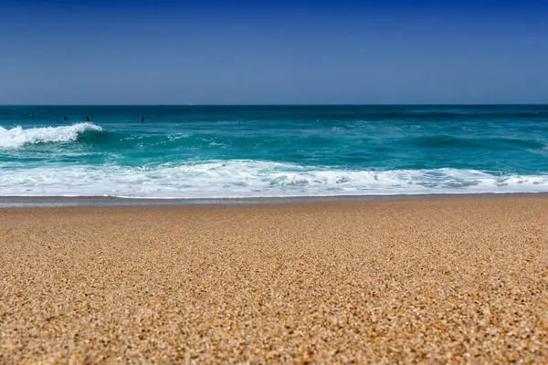 Vagues océan de la plage de Biarritz — Photo
