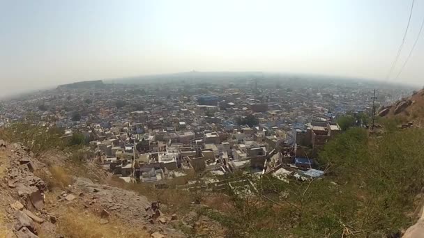 Vista Ciudad India — Vídeos de Stock