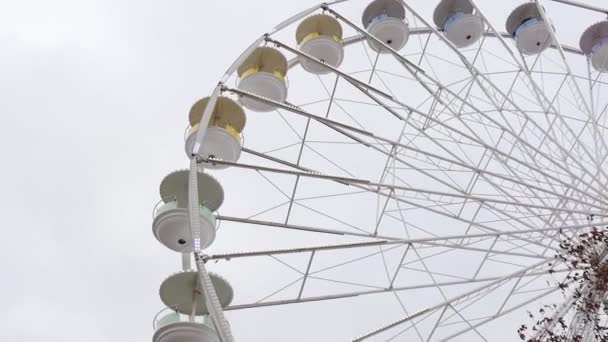 Ferris Wheel Sky — Stock Video
