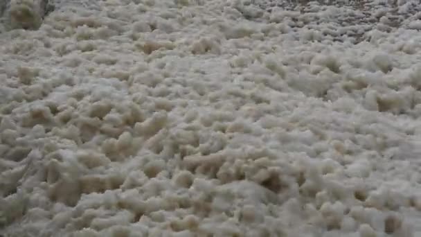 Foam Sea Water — Stock Video