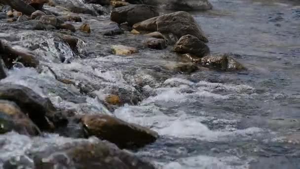 山河以雪慢运动 — 图库视频影像