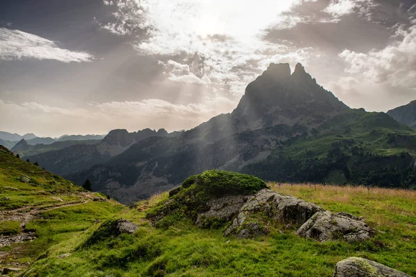 Der Gipfel Von Ossau Französisch Pyrenäen — Stockfoto