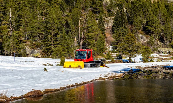 Vista del peluquero de nieve — Foto de Stock