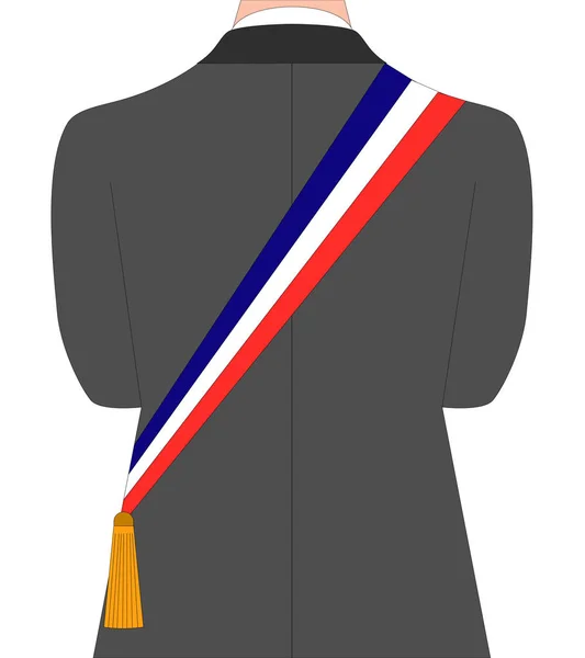 Élections municipales françaises, vecteur, illustration — Image vectorielle