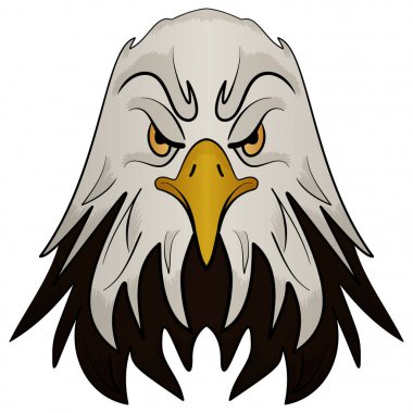 Bir Kartal Başı Maskotu