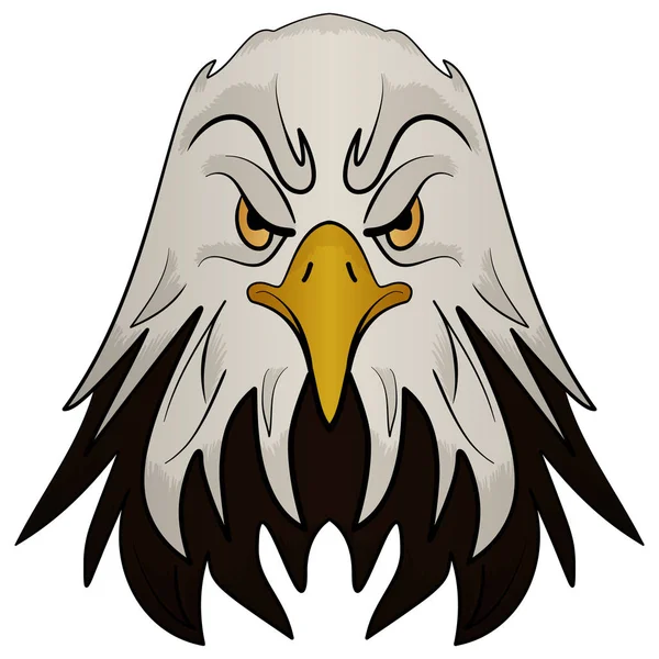 Mascotte Tête d'Aigle — Image vectorielle