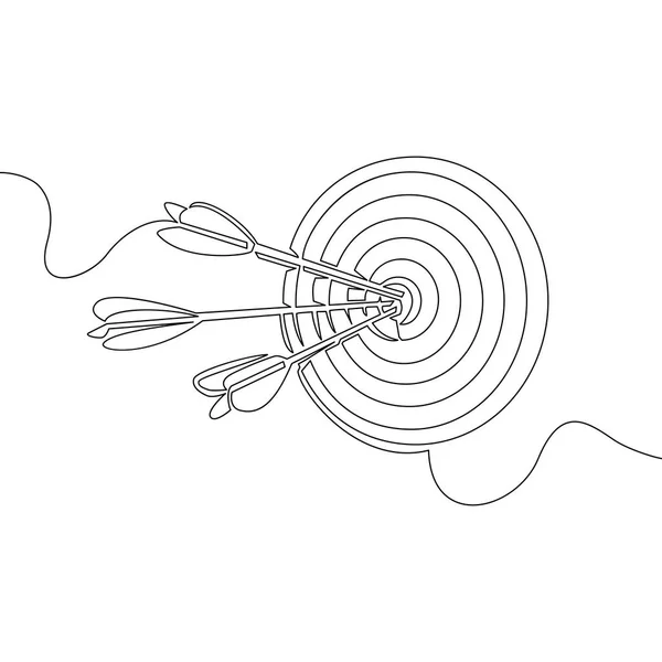 Hedef yapışmasını sürekli bir satır vektör okları