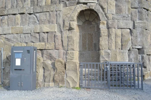 Germany Kassel 2018 Cash Register Entrance Water Cascades — Stock Photo, Image