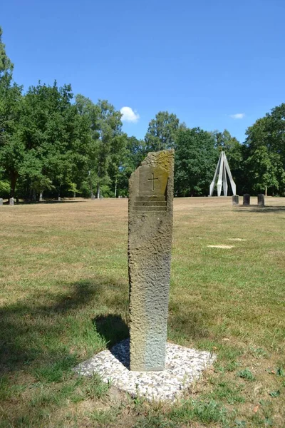 Germany Oerbke July 2018 Memorial Mass Grave Fallen World War — 图库照片