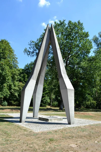 Germany Oerbke July 2018 Memorial Mass Grave Fallen World War — стокове фото