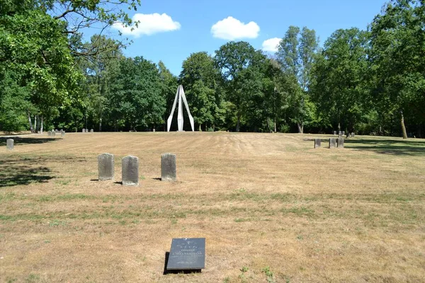 Alemania Oerbke Julio 2018 Memorial Fosa Común Los Caídos Segunda — Foto de Stock