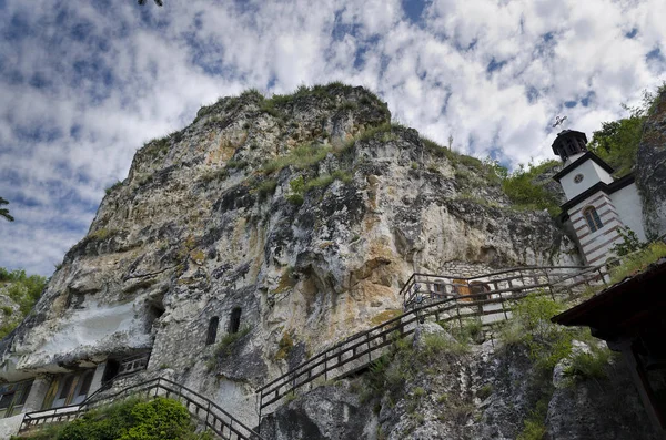 The rock monastery St Dimitrii of Basarbovo — Stock Photo, Image