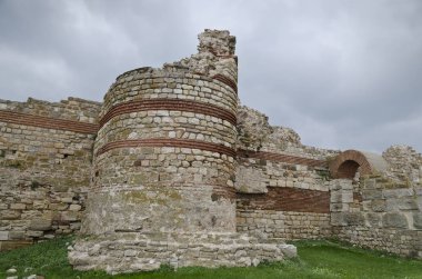 Bulgaristan Nesebar şehir duvar parçası
