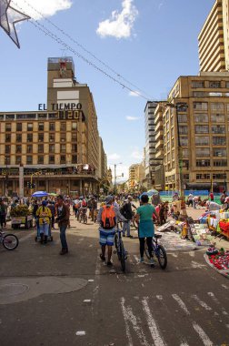 Bogota şehir sokak