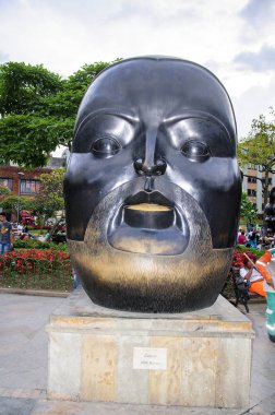 Medellin Kolombiya Botero Plaza
