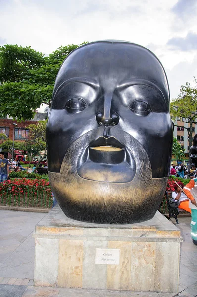 Botero Plaza em Medellín Colômbia — Fotografia de Stock