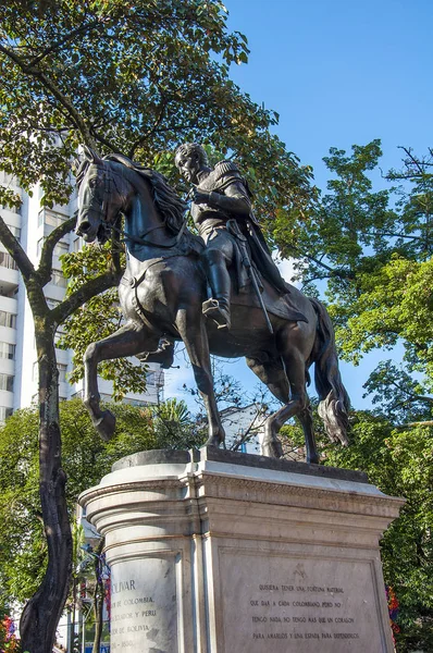 Estatua de Simón Bolívar — Foto de Stock