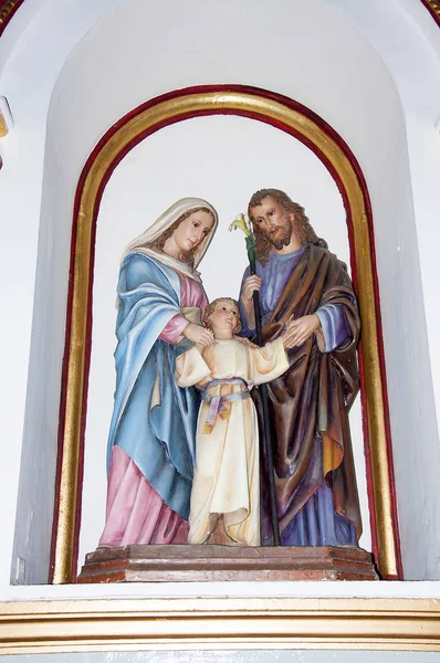 Изображение интерьера церкви Пресвятой Богородицы в Медельине, Колумбия — стоковое фото