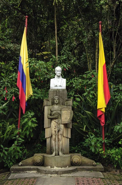 Дом Симона Боливара в Боготе, Колумбия — стоковое фото