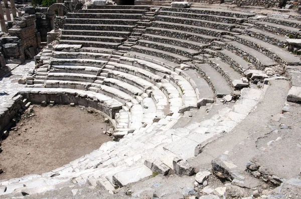 Das odeon amphitheater in ephesus, truthahn — Stockfoto